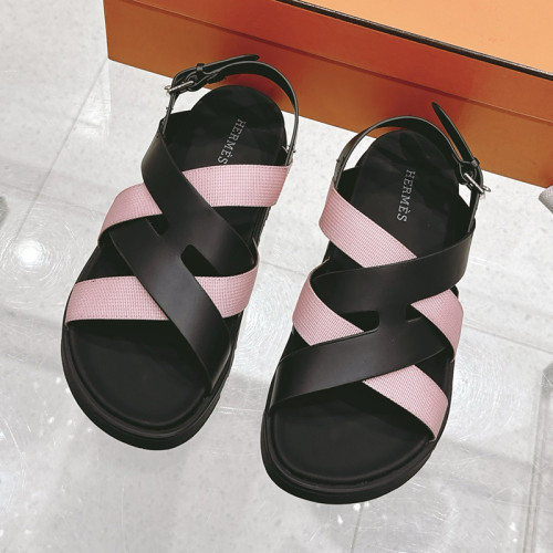 Hermes Mens Shoes Slippers Sandals Casual Fashion Sandals Luxury Brand Kazimir Sandal with Original Box Whatsapp【+1-3239614486】