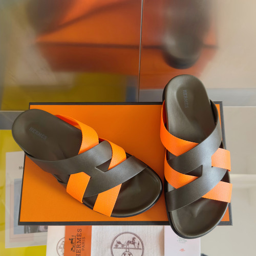 Hermes Mens Shoes Slippers Sandals Casual Fashion Sandals Luxury Brand Kazimir Sandal with Original Box Whatsapp【+1-3239614486】