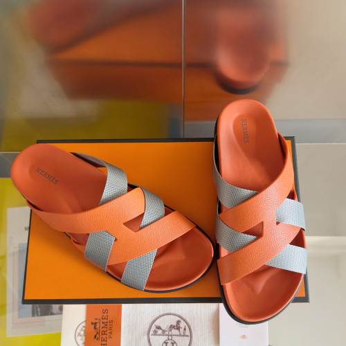 Hermes Mens Shoes Slippers Sandals Casual Fashion Sandals Luxury Brand Kazimir Sandal with Original Box Whatsapp【+1-3239614486】