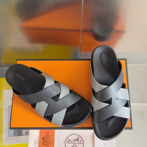 Hermes Mens Shoes Slippers Sandals Casual Fashion Sandals Luxury Brand Kazimir Sandal with Original Box Whatsapp【+1-3239614486】