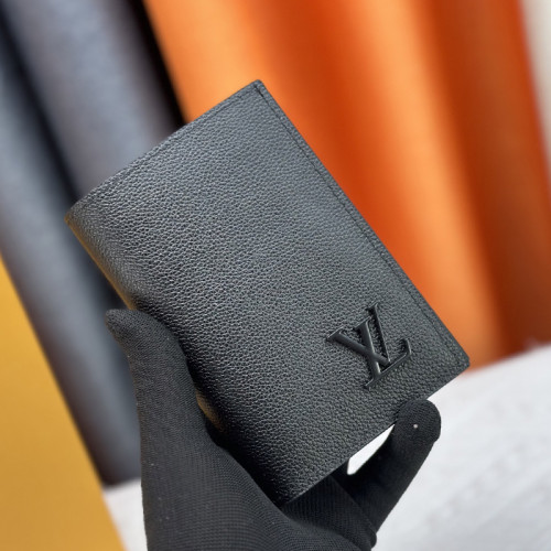 Louis Vuitton Mens Womens Wallets Passport Cover Luxury Brand Fashion Type M12237 Wallet with Original Box whatsapp 【+1-3239614486】