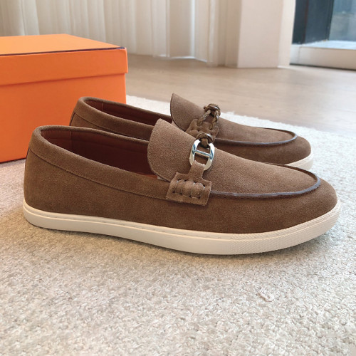 Hermes Womens Mens Unisex Casual Shoes Fashion Job loafer for Women Luxury Brand with Original Box Whatsapp【+1-3239614486】