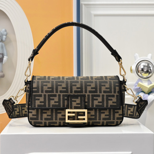 Fendi Womens Bag Shoulder Bags Luxury Brand Baguette bag Fashion Baguette leather bag for Women with Original Box 8BR600AT57F15ZW Whatsapp 【+1-3239614486】