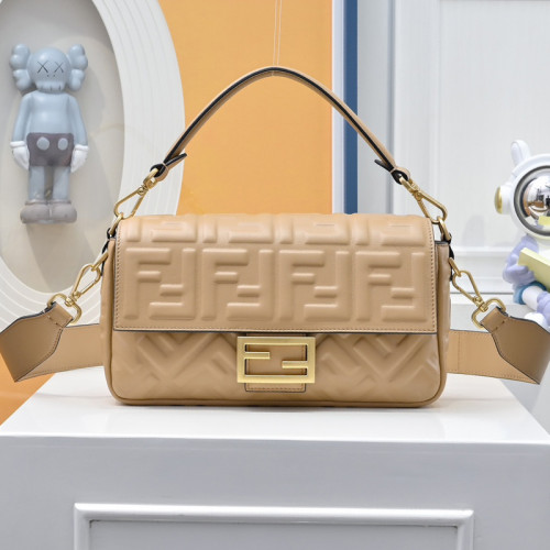 Fendi Womens Bag Shoulder Bags Luxury Brand Baguette bag Fashion Baguette leather bag for Women with Original Box 8BR600AT57F15ZW Whatsapp 【+1-3239614486】