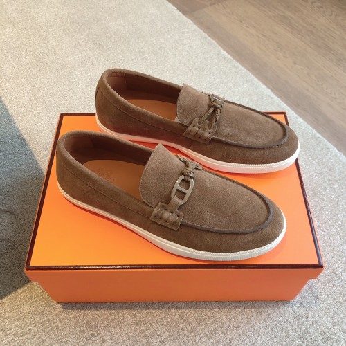 Hermes Womens Mens Unisex Casual Shoes Fashion Job loafer for Women Luxury Brand with Original Box Whatsapp【+1-3239614486】