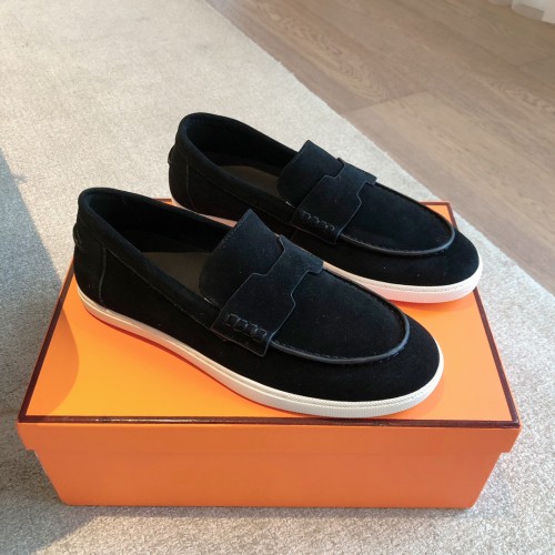 Hermes Womens Mens Unisex Casual Shoes Fashion Job loafer for Women Luxury Brand with Original Box Whatsapp【+1-3239614486】