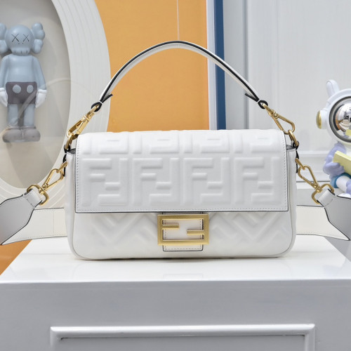 Fendi Womens Bag Shoulder Bags Luxury Brand Baguette bag Fashion Baguette leather bag for Women with Original Box 8BR600AT57F15ZW Whatsapp 【+1-3239614486】