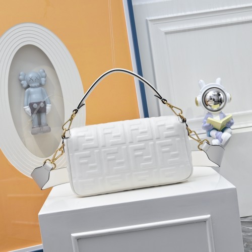 Fendi Womens Bag Shoulder Bags Luxury Brand Baguette bag Fashion Baguette leather bag for Women with Original Box 8BR600AT57F15ZW Whatsapp 【+1-3239614486】