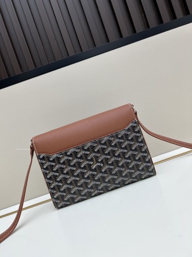 Goyard Belvédère Womens Mens Unisex Bags Shoulder Bag Luxury Brand Goyard Pre-Owned Goyardine Chypre Wallet Pouch whatsapp 【+1-3239614486】