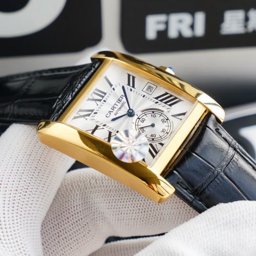Cartier Womens Mens Tank RQ1 Watch Luxury Brand Design Cartier PANTHÈRE DE CARTIER WATCH Fashion Type with Original Box Whatsapp 【+1-3239614486】