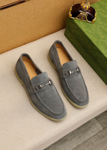 Gucci Mens Shoes Leather Design Luxury Brand Business Dress Shoes for Men with Original Box Whatsapp【+1-3239614486】