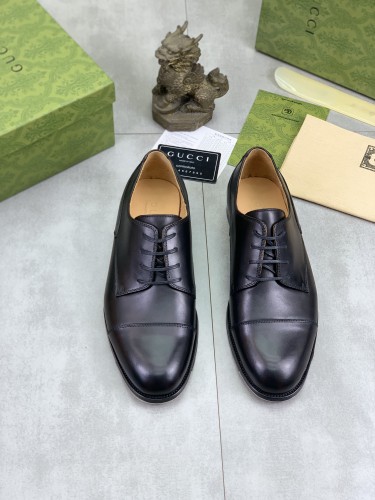 Gucci Mens Shoes Leather Design Luxury Brand Business Dress Shoes for Men with Original Box Whatsapp【+1-3239614486】