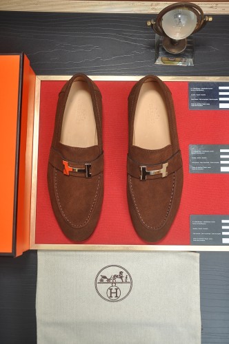 Hermes Mens Casual Shoes Fashion Dress Shoes for Men Luxury Brand with Original Box Whatsapp【+1-3239614486】