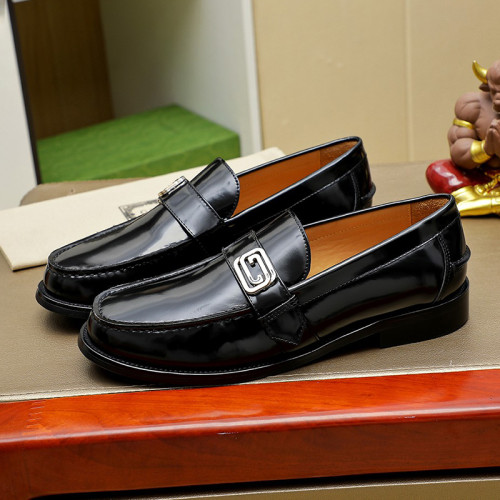 Gucci Mens Shoes Leather Design Luxury Brand Business Dress Shoes for Men with Original Box Whatsapp【+1-3239614486】