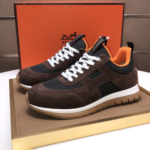 Hermes Mens Shoes Fashion Sneakers Luxury Brand Jimmy sneaker with Original Box Whatsapp【+1-3239614486】