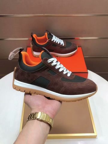 Hermes Mens Shoes Fashion Sneakers Luxury Brand Jimmy sneaker with Original Box Whatsapp【+1-3239614486】