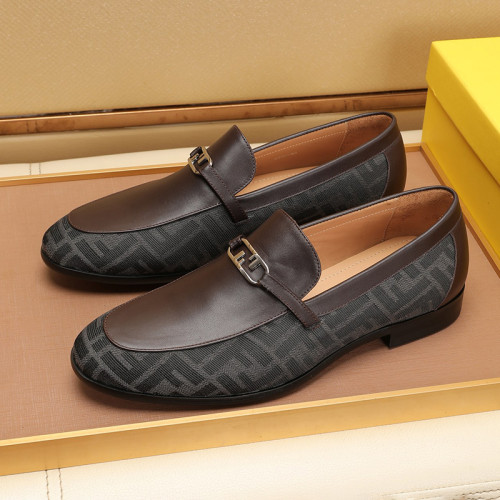 Fendi Mens Shoes Fashion Luxury Brand Business Fendi Shoes for Men with Original Box whatsapp 【+1-3239614486】