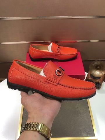 Salvatore Ferragamo Mens Shoes Loafers Dress Shoes Luxury Brand Fashion Shoes For Men with Original box Whatsapp【+1-3239614486】