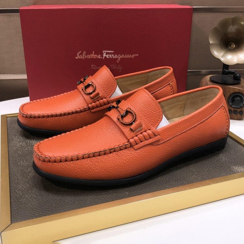Salvatore Ferragamo Mens Shoes Loafers Dress Shoes Luxury Brand Fashion Shoes For Men with Original box Whatsapp【+1-3239614486】