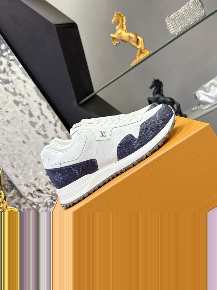 Louis Vuitton Men Shoes Sports RUN AWAY SNEAKER 1ADG5H Running Design Luxury Brand with Original Box Whatsapp【+1-3239614486】