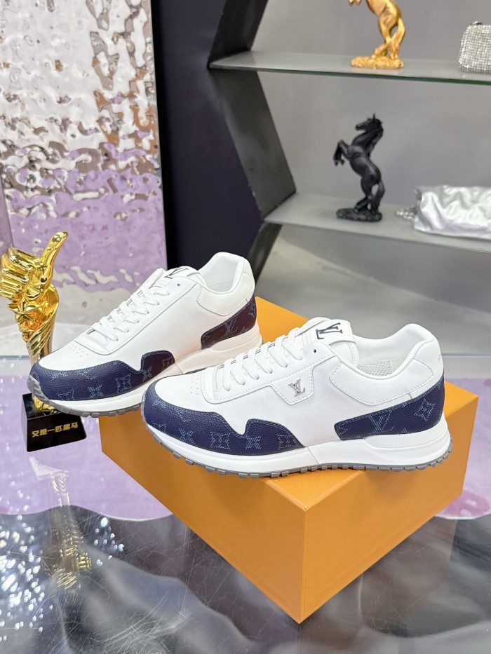 Louis Vuitton Men Shoes Sports RUN AWAY SNEAKER 1ADG5H Running Design Luxury Brand with Original Box Whatsapp【+1-3239614486】