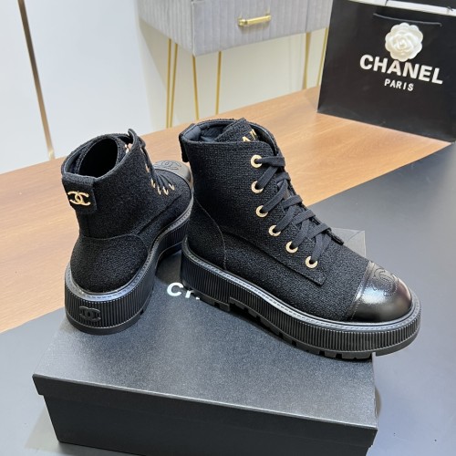 Chanel Womens Shoes Boots Luxury Brand Design with Original Box 4cm Heel Women Fashion Ankle Boots Booties Whatsapp【+1-3239614486】