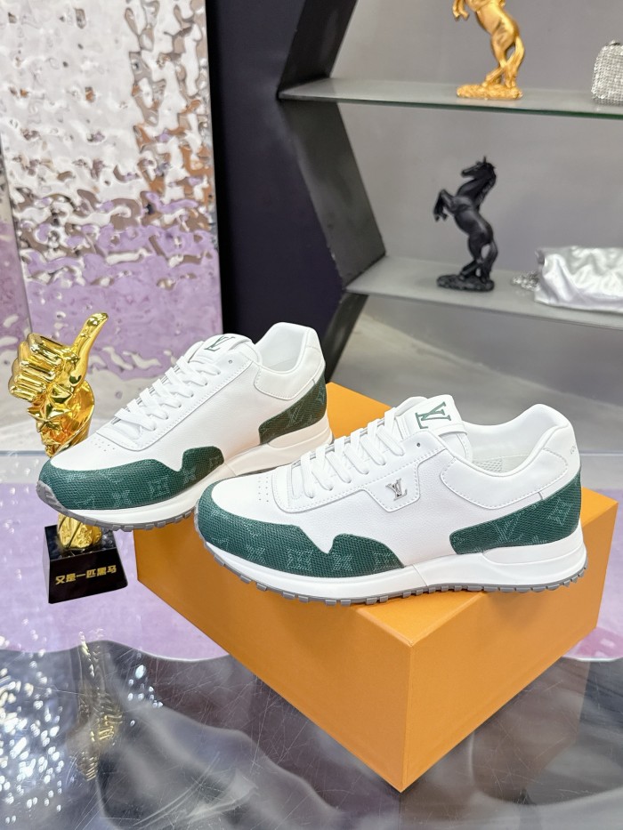 Louis Vuitton Men Shoes Sports RUN AWAY SNEAKER 1ADG5H Running Design Luxury Brand with Original Box Whatsapp【+1-3239614486】
