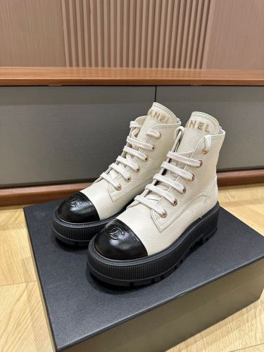 Chanel Womens Shoes Boots Luxury Brand Design with Original Box 4cm Heel Women Fashion Ankle Boots Booties Whatsapp【+1-3239614486】