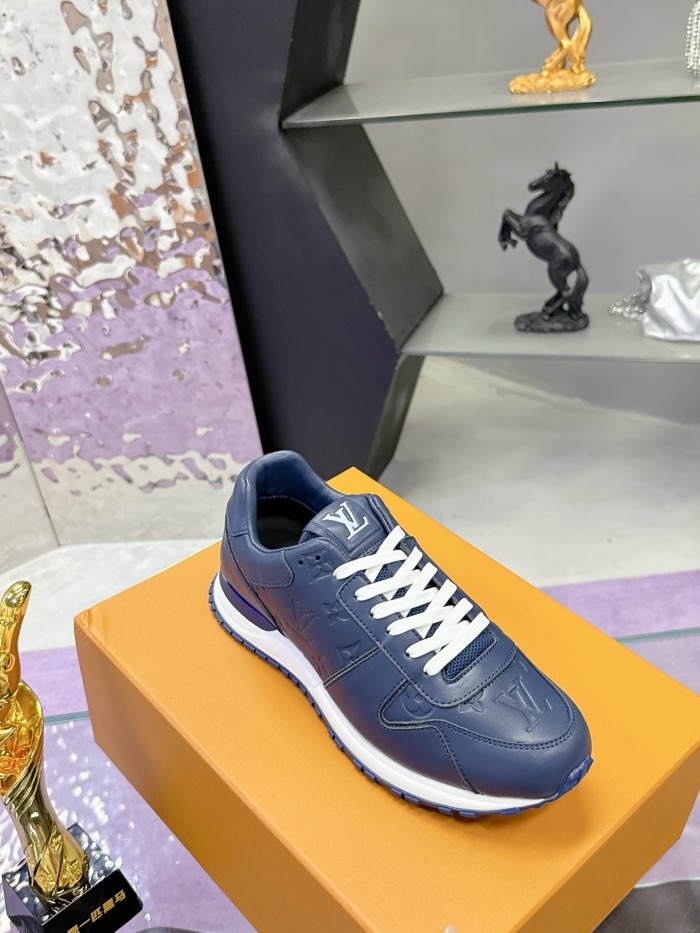 Louis Vuitton Men Shoes Sports RUN AWAY SNEAKER 1ADG5H Running Design Luxury Brand with Original Box Whatsapp【+1-3239614486】