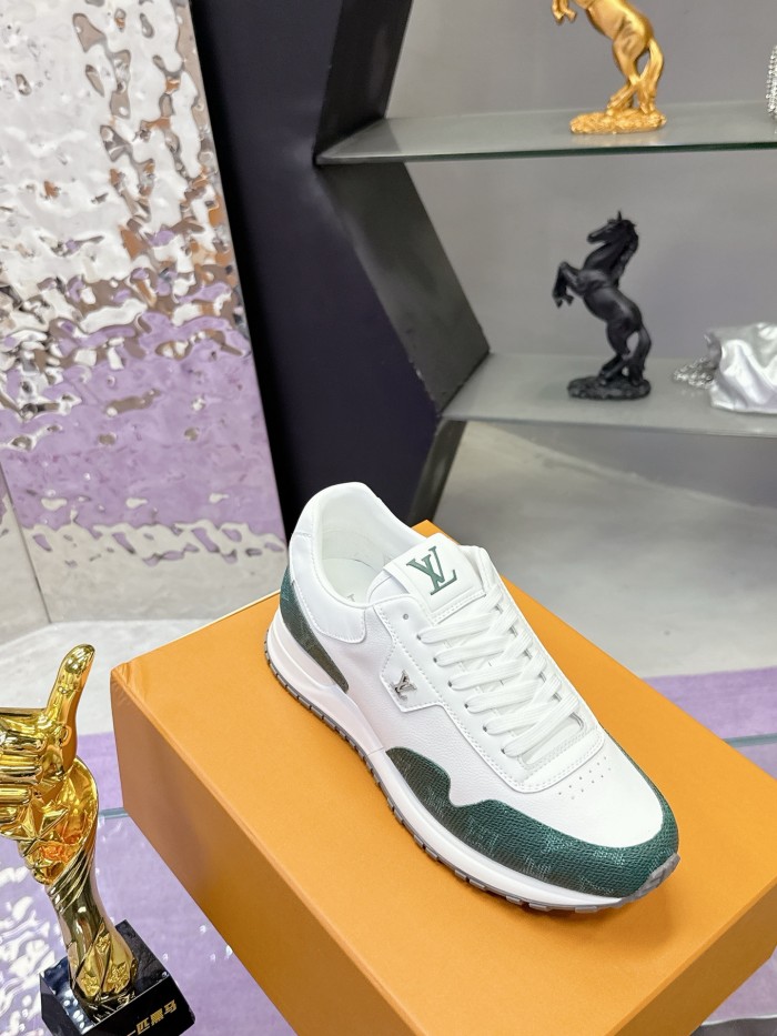Louis Vuitton Men Shoes Sports RUN AWAY SNEAKER 1ADG5H Running Design Luxury Brand with Original Box Whatsapp【+1-3239614486】