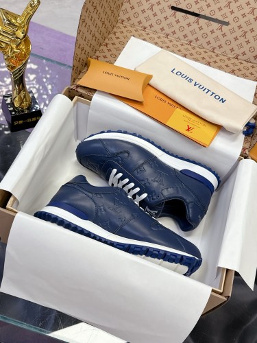 Louis Vuitton Men Shoes Sports RUN AWAY SNEAKER 1ADG5H Running Design Luxury Brand with Original Box Whatsapp【+1-3239614486】