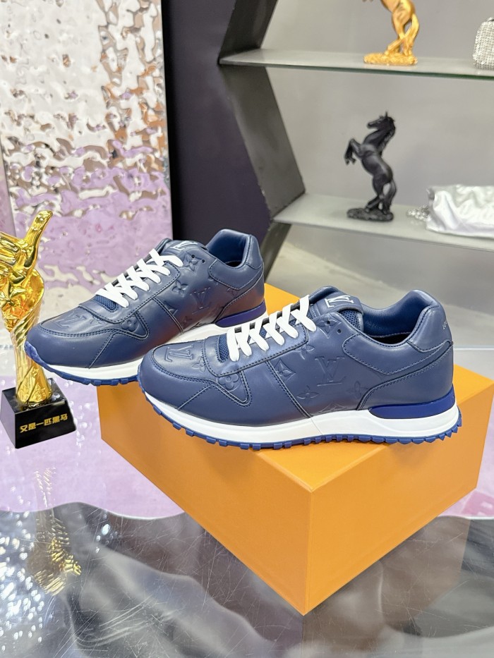 Louis Vuitton Men Shoes Sports RUN AWAY SNEAKER 1ADG5H Running Design Luxury Brand with Original Box Whatsapp【+1-3239614486】