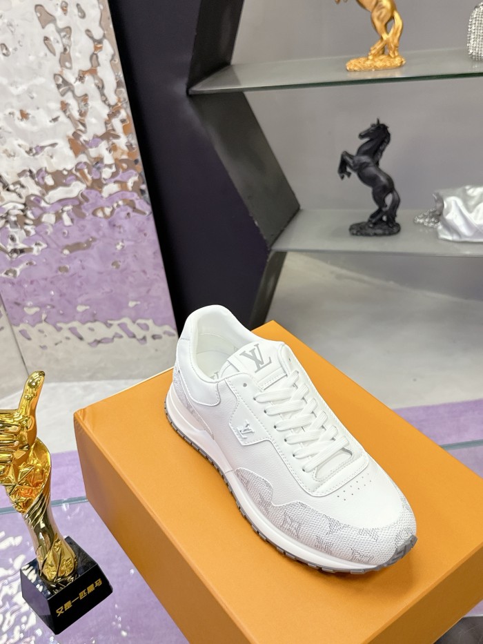 Louis Vuitton Men Shoes Sports RUN AWAY SNEAKER 1ADG5H Running Design Luxury Brand with Original Box Whatsapp【+1-3239614486】