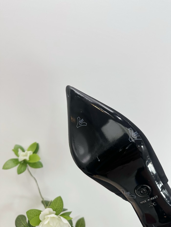 Chanel Womens Shoes Casual Pumps 7cm Heel Luxury Brand Design with Original Box whatsapp 【+1-3239614486】