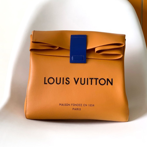 Louis Vuitton LV Womens Bags Clutch Luxury Brand Louis Vuitton Sandwich Bag Safran with Original Box whatsapp 【+1-3239614486】
