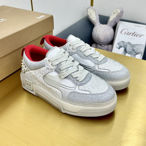 Christian Louboutin Mens Shoes Sneakers Luxury Brand Red Bottom Design Sports Footwears with Original Box whatsapp 【+1-3239614486】