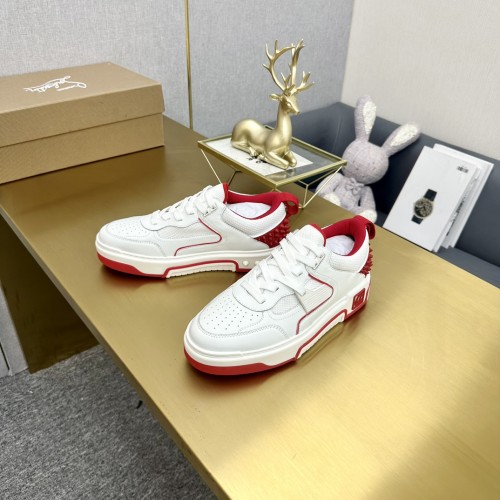 Christian Louboutin Mens Shoes Sneakers Luxury Brand Red Bottom Design Sports Footwears with Original Box whatsapp 【+1-3239614486】