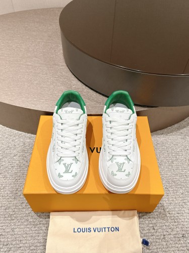 Louis Vuitton Men Shoes Fashion Sneakers BEVERLY HILLS SNEAKER Luxury Brand Casual Shoes with Original Box Whasapp【+1-3239614486】