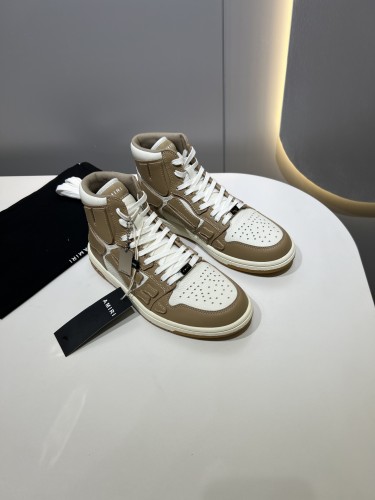 AMIRI Mens Shoes Sneakers High-Top Ankle Boots Luxury Brand Design Casual Mens Shoes with Original Box Whatsapp【+1-3239614486】