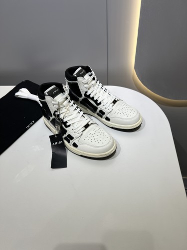 AMIRI Mens Shoes Sneakers High-Top Ankle Boots Luxury Brand Design Casual Mens Shoes with Original Box Whatsapp【+1-3239614486】