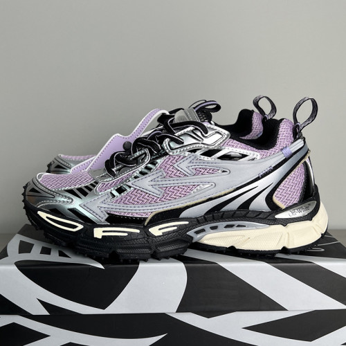 Off-White C/O VirGil Abloh Mens Womens Unisex Shoes Sneakers Luxury Brand Be Right Back Lace-Up Sneakers with Original Box Whatsapp【+1-3239614486】