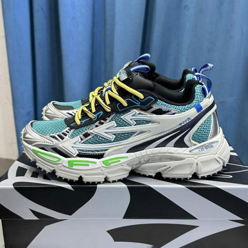 Off-White C/O VirGil Abloh Mens Womens Unisex Shoes Sneakers Luxury Brand Be Right Back Lace-Up Sneakers with Original Box Whatsapp【+1-3239614486】