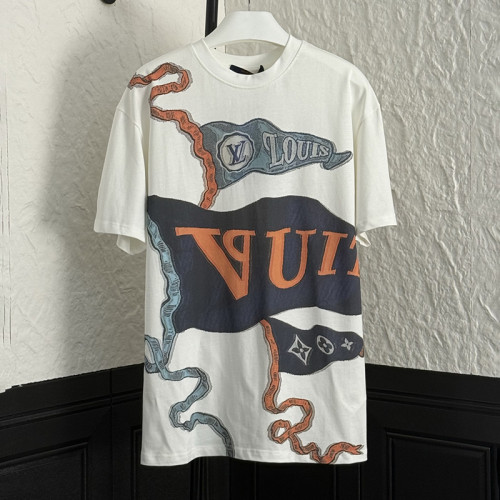 Louis Vuitton Luxury Brand Mens Short Sleeve T-Shirt Polo T Shirts 1AII02 Short-Sleeved Polo Shirt Intarsia Graphic T-Shirt Whatsapp 【+1-3239614486】