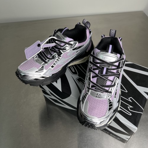 Off-White C/O VirGil Abloh Mens Womens Unisex Shoes Sneakers Luxury Brand Be Right Back Lace-Up Sneakers with Original Box Whatsapp【+1-3239614486】