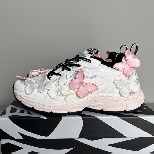 Off-White C/O VirGil Abloh Mens Womens Unisex Shoes Sneakers Luxury Brand Be Right Back Lace-Up Sneakers with Original Box Whatsapp【+1-3239614486】