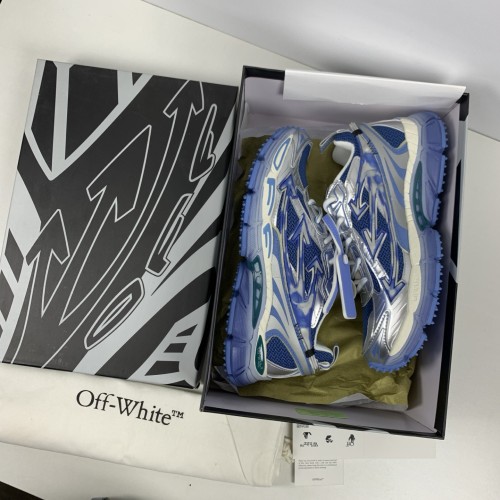 Off-White C/O VirGil Abloh Mens Womens Unisex Shoes Sneakers Luxury Brand Be Right Back Lace-Up Sneakers with Original Box Whatsapp【+1-3239614486】