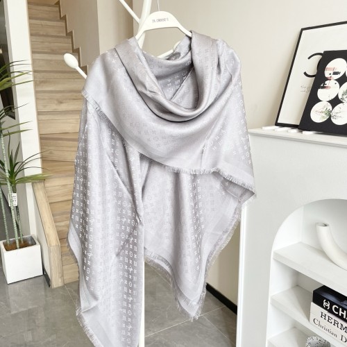 Louis Vuitton Scarves Womens Fashion Scarf LV Reykjavik Scarf 140 x 140cm with Original Box Whatsapp【+1-3239614486】