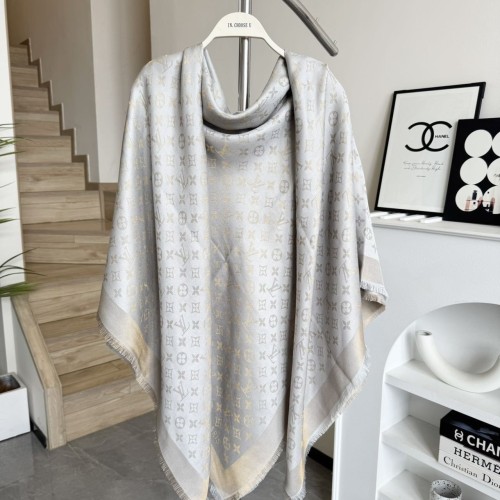 Louis Vuitton Scarves Womens Fashion Scarf LV Reykjavik Scarf 140 x 140cm with Original Box Whatsapp【+1-3239614486】