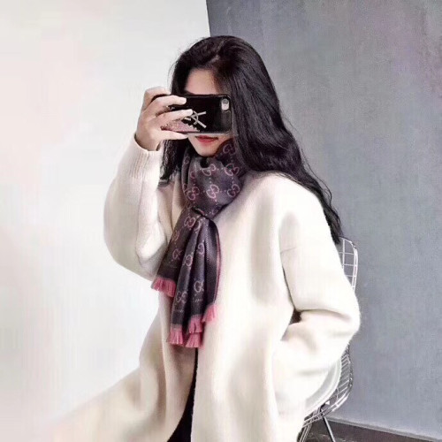 Gucci Scarves Womens Fashion Scarf with Original Box 180 x 70cm Whatsapp【+1-3239614486】