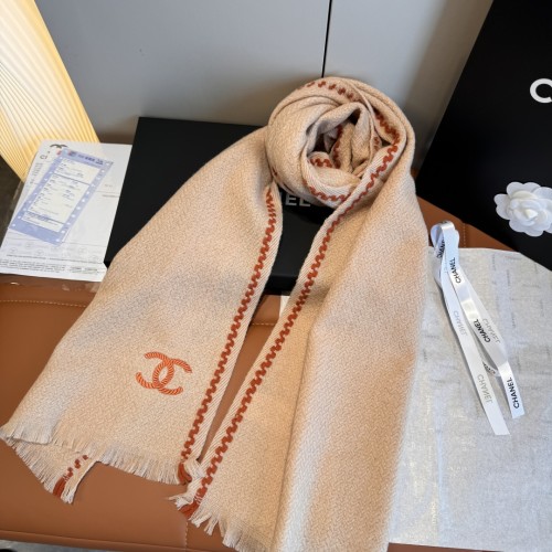 Chanel Scarves Womens Fashion Scarf 185x38cm with Original Box Whatsapp【+1-3239614486】